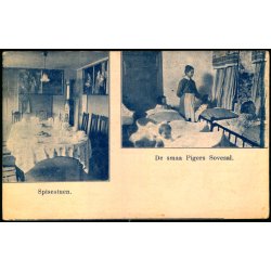 B�rnehjemmet "Karmel" - Spisestue - De sm� Pigers Sovesal - u/n - Ubrugt