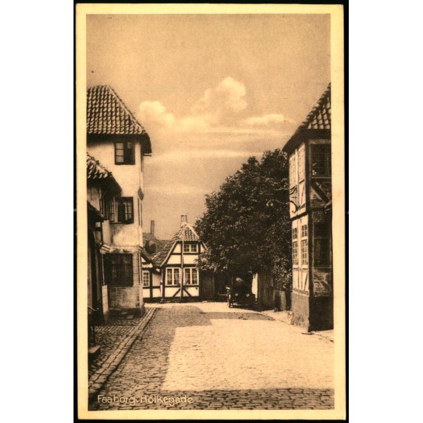 Faaborg - Holkegade - Davis I. Bagers Bogh. 66357 - Brugt