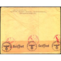 Censurbrev fra Tyskland  22 - 4 - 42 - Til Kbenhavn