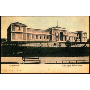 Hilsen fra K�benhavn - Kunstmuseet - B.M.& Co. 298