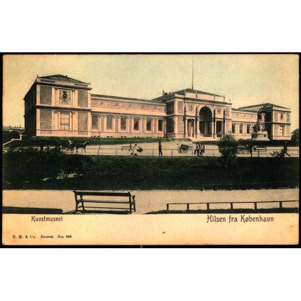 Hilsen fra K�benhavn - Kunstmuseet - B.M.&amp; Co. 298