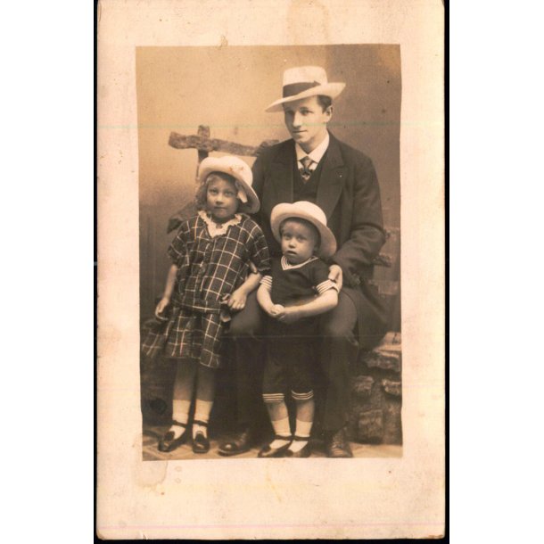 Fotokort Ukendt - Personer - Ubrugt