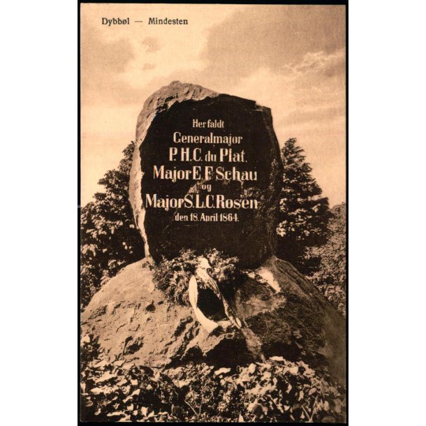 Dybb�l - Mindesten - Chr. Qvist 64 - Ubrugt