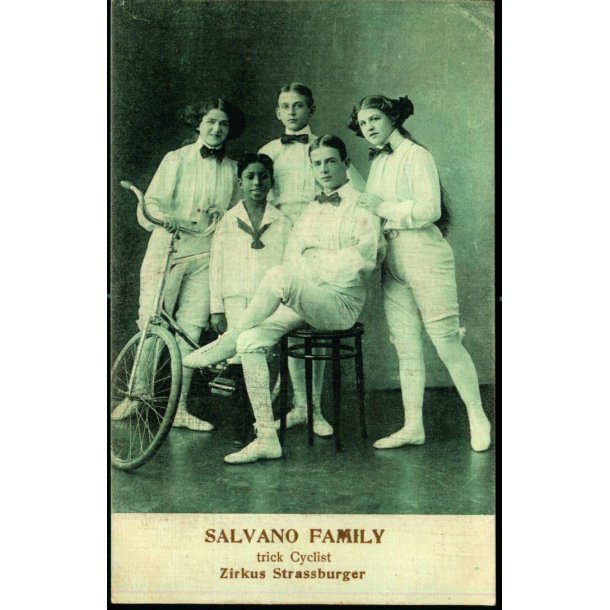 Salvano Famely - trick Cyclist - Ziekus Strasburger - Nordisk Kunstanstalt g 23 - Ubrugt