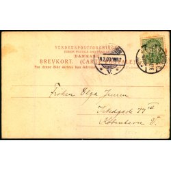 Aarhus - Panorama set fra Domkirken - C. St. 821 - Brugt