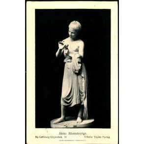 Ny Carlsberg Glyptotek. 10 - Stein . Blomsterpige - Vilhelm Trydes Forlag u/n