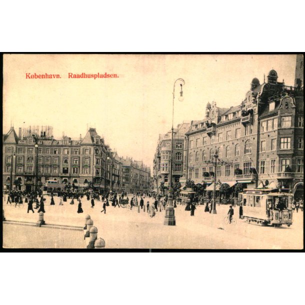 Kbenhavn - Raadhuspladsen - G.M. 3324