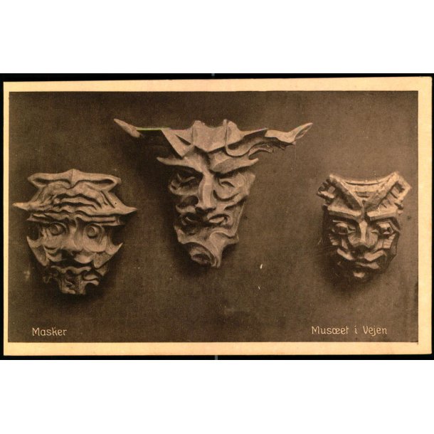 Masker - Mus�et i Vejen - N. Hansen-Jacobsen u/n - Ubrugt