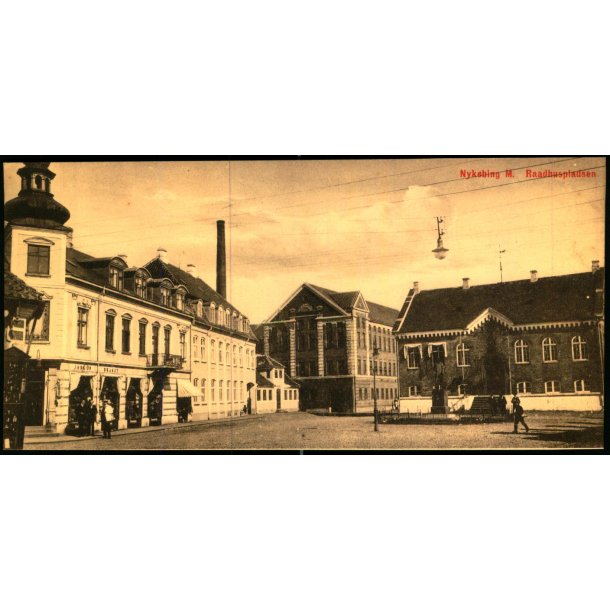 Nyk�bing M. - Raadhuspladsen - u/n - Ubrugt