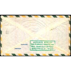 Luftpost Brev fra Brasilien til Danmark  - 4 - 7 - 70