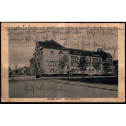 Feldpost - Essen 17 - 4 -16 - Til Bottrup  - Billedside : Essen-West