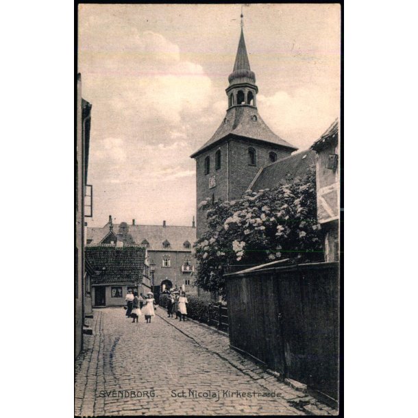 Svendborg - Sct. Nicolai Kirkestrde - Stender 12215 - Brugt