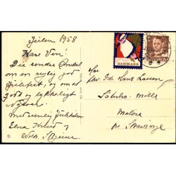 1958 p Postkort