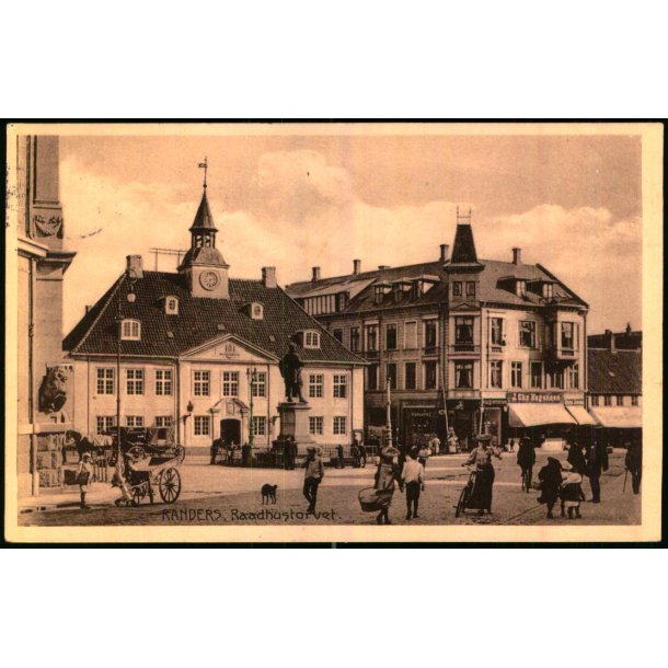 Randers - Raadhustorvet - Stender 16877  - Brugt