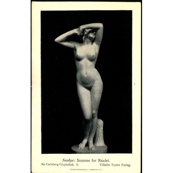 Ny Carlsberg Glyptotek. 9 - Saabye : Susanne for Raadet - Vilhelm Trydes Forlag u/n