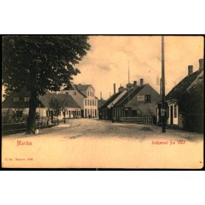 Maribo - Indk�rsel fra Vest - C. St. Eneret 1786 - Brugt