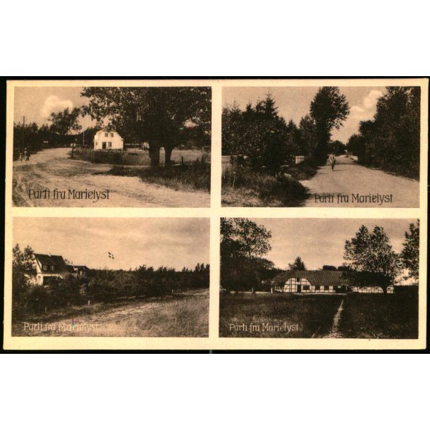 Parti fra Marielyst - V. Kristoffersens Bogh. 67564 - Ubrugt