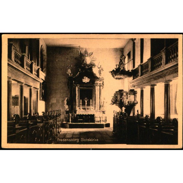 Fredensborg Slotskirke - Fredensborg Bogh. 32004