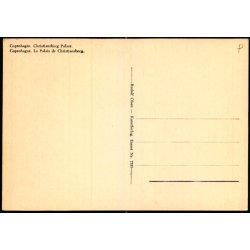 Copenhagen - Christiansborg Castle - Rudolf Olsen 7335