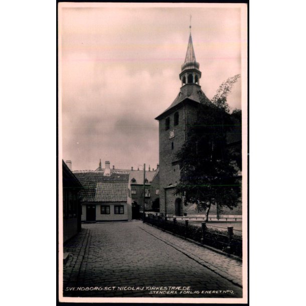 Svendborg - Sct. Nicolai Kirkestrde - Stender 9 - Ubrugt