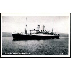  Orient Line - R.M.S. "OTRANTES" - No 18 - Ubrugt 