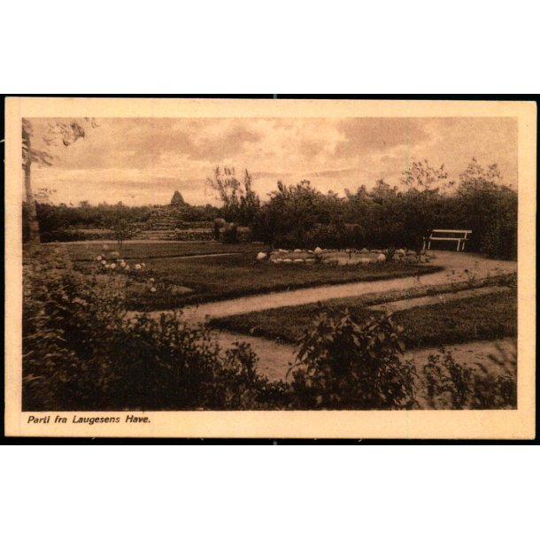 Parti fra Laugesens Have - J. Lund 31 - Ubrugt
