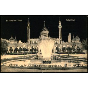 Kbenhavn - En Festaften i Tivoli - C.R. No 164 