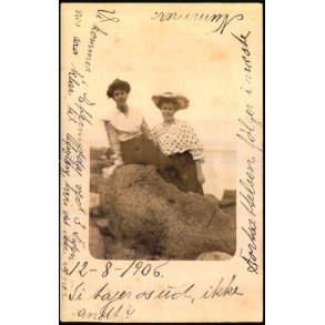 Helsing�r 12 - 8 - 1906 - Fotokort u/n - Brugt