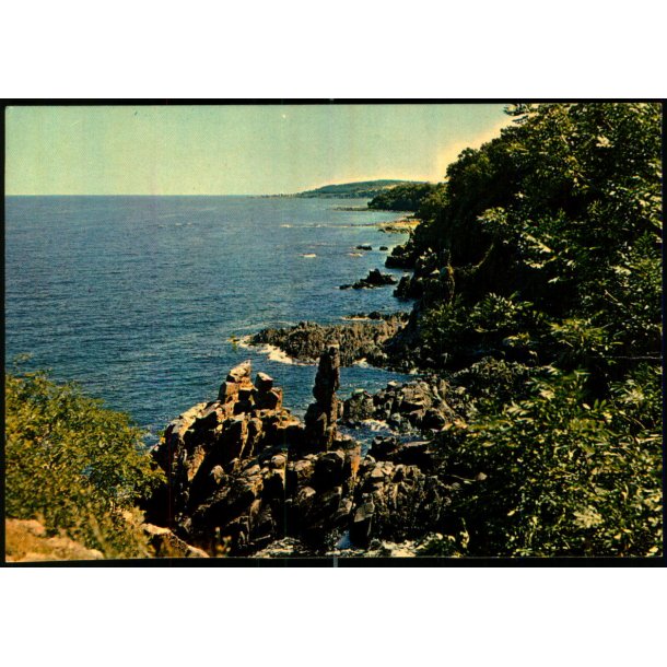 Bornholm - Klippekyst - Rudolf Olsen 1533 - Ubrugt