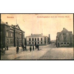 Randers - Frederikspladsen med den tekniske Skole - J.M.J. 135 - Brugt