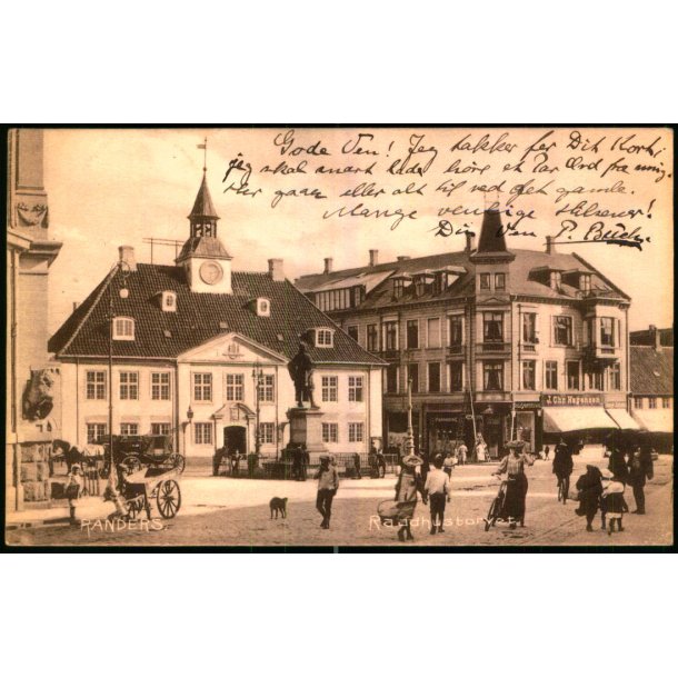 Randers - Raadhustorvet - Stender 16877 k - Brugt