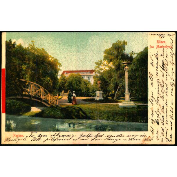 Hilsen fra Marienlyst - Parken - K 7117 - Brugt