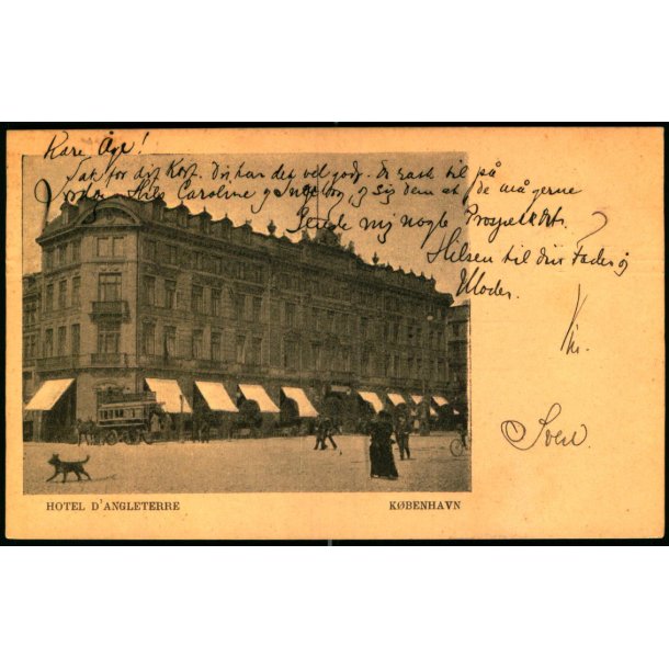 Hotel d�ngleterre - K�benhavn - u/n