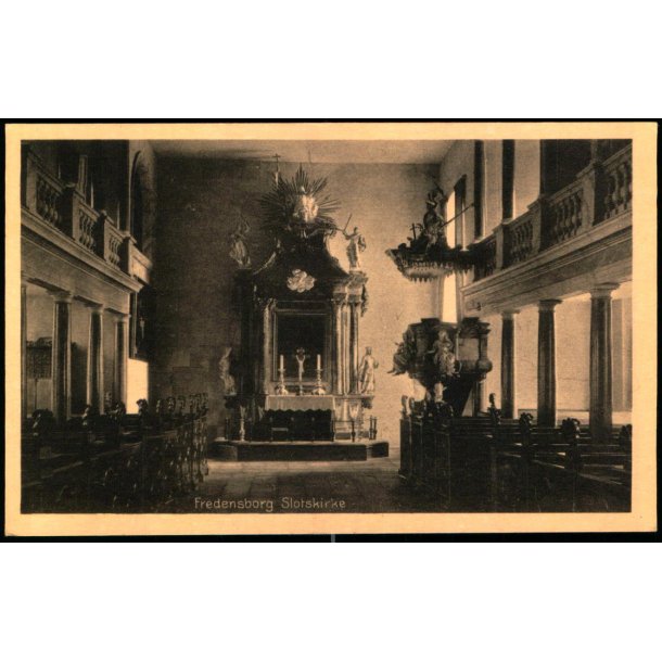 Fredensborg Slotskirke - Fredensborg Bogh. 32004
