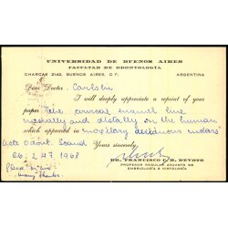 Luftpost Kort fra Argentina - 18 - 3 - 70