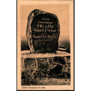 Dybb�l - Mindesten fra 1864 - Fr.. Biehl u/n - Ubrugt