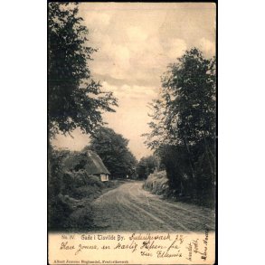 Gade i Tisvilde By - Albert Jensens Bogh. IV - Brugt