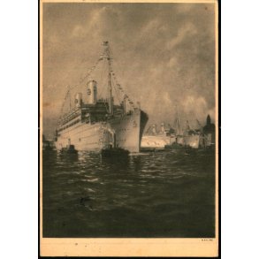 Svenska Amerika Linen - KUNGSHOLM - GRIPSHOLM - u/n - Brugt