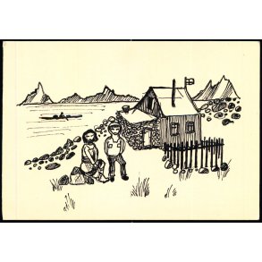 Grnland - Kartonkort u/n