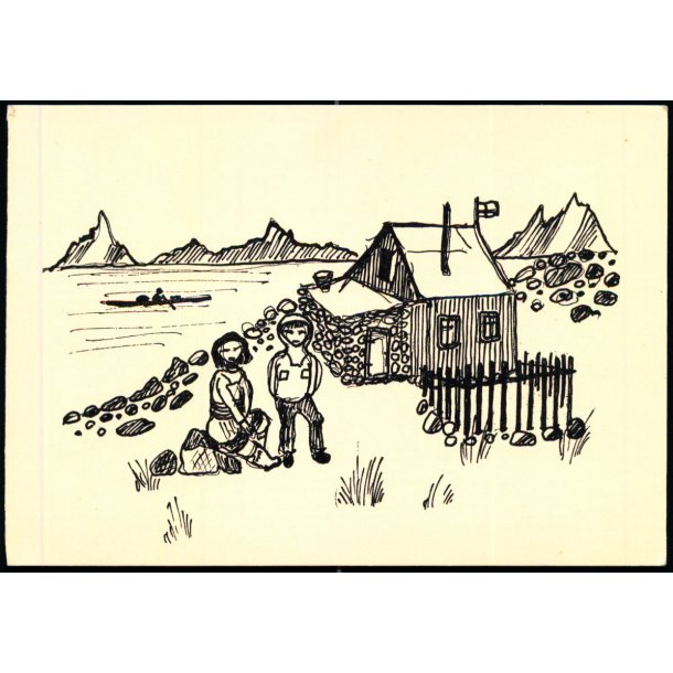 Grnland - Kartonkort u/n
