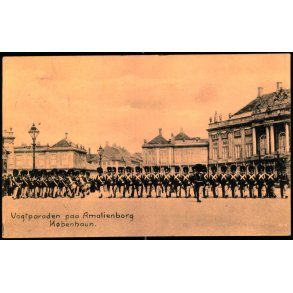 Vagtparaden p Amalienborg - Kbenhavn - D.L.C.N. 818 A