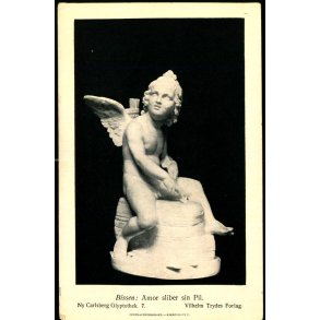 Ny Carlsberg Glyptotek. 7 - Bissen : Amor sliber sin Pil  - Vilhelm Trydes Forlag u/n