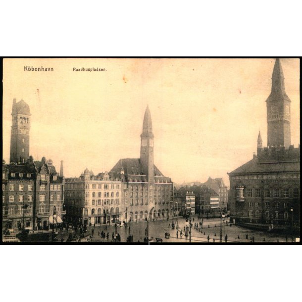 Kbenhavn - Raadhuspladsen - u/n