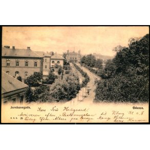 Odense - Jernbanegade - H.H.O. 28 - Brugt