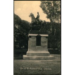 Chr. IX Rytterstatue - Odense - u/n - Brugt