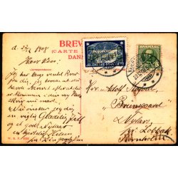 Svendborg - Valdemar Slot set fra Haven - W.K.F. 4648 - Brugt