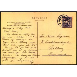 Svenska Amerika Linen - KUNGSHOLM - GRIPSHOLM - u/n - Brugt