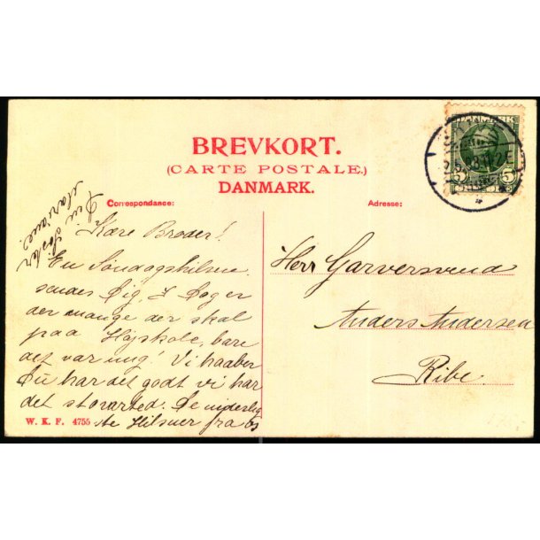 Skive - Torvet med Raadhuset - Stender 40529 - Ubrugt