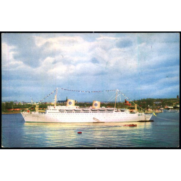M/S "KUNGSHOLM" - Swedish American Line - u/n - Ubrugt