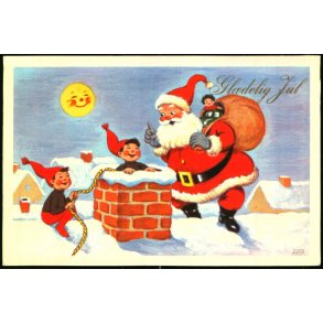 Hans Christian Petersen - Gldelig Jul - Andreasen & Lachmann 1010 - Brugt